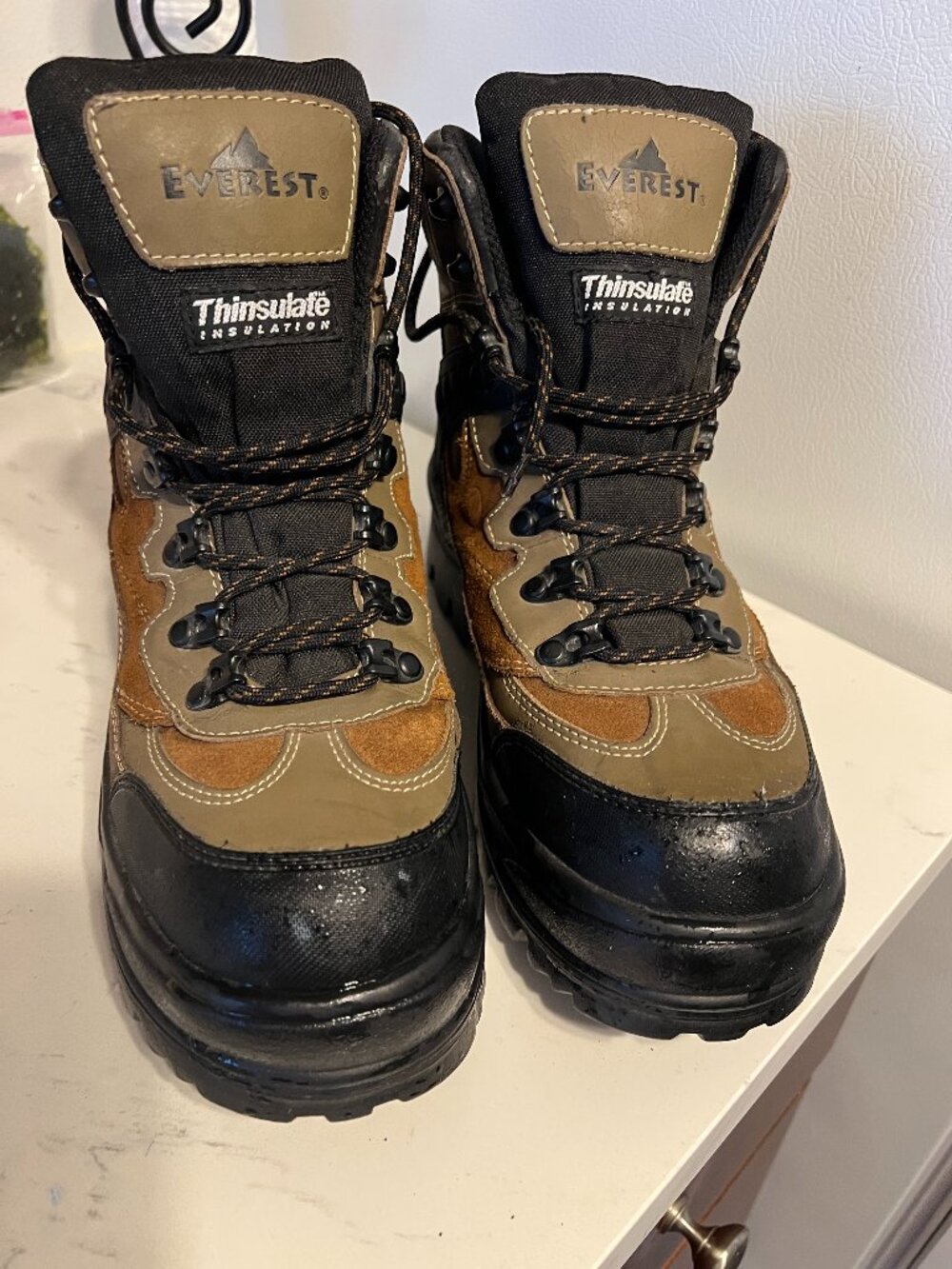 Everest Hiking Boots (Brown Men's Size 9)